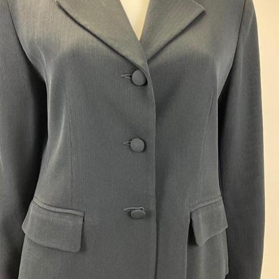 605 Black 2pc GARFIELD MARks Skirt Suit