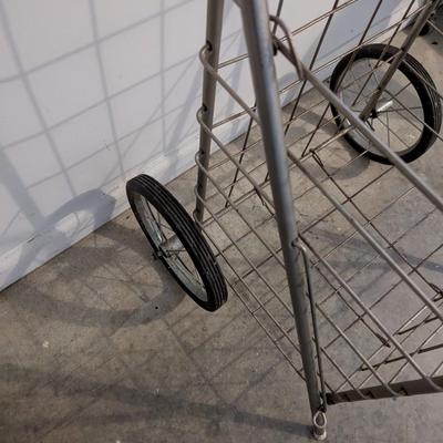 Folding Wire Shopping Cart