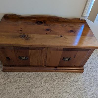 Wooden Storage Chest Approx 16" x 36" x 18 1/2" Choice B