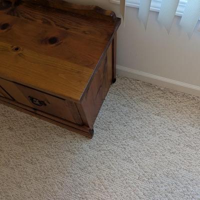 Wooden Storage Chest Approx 16" x 36" x 18 1/2" Choice B