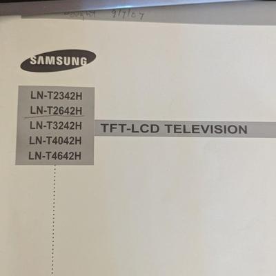 26" Samsung TFT-LCD Television With Remote