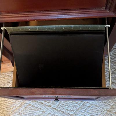 Wooden 2 Drawer File Cabinet