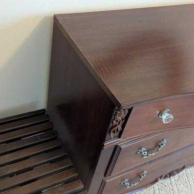 Antique 3 Drawer Dresser 40" x 19" x 30"