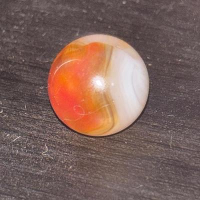 Antique Akro Agate Carnelian Marble