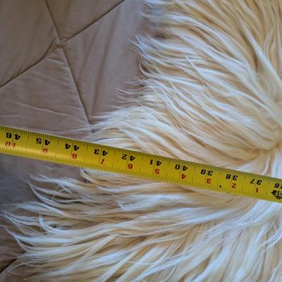 White Sheepskin Rug Choice A