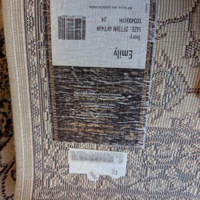 Pair Of Ivory Emily 2' 3" x 4' 4" Rug Choice 1