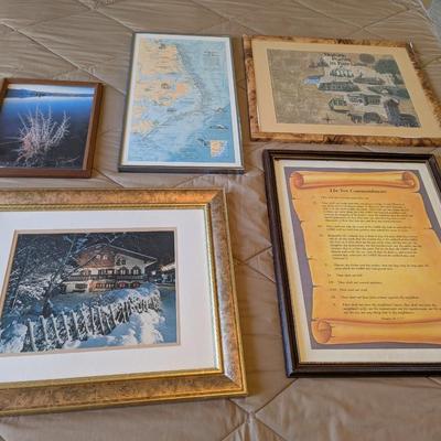 Assortment Of Home Wall Decor