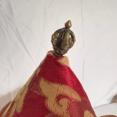 Tibetan Monk Ritual Hat - Made in Nepal (B3-DZ)
