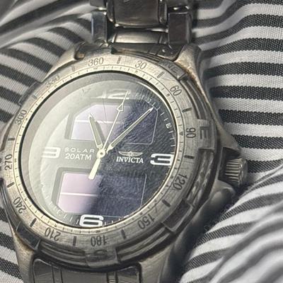 Invicta men’s solar watch (working)