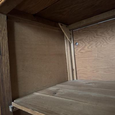 Oak Bar Cabinet (B3-DZ)