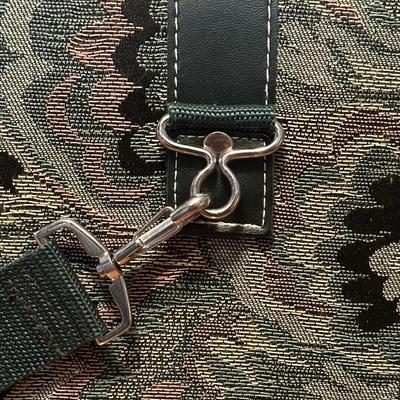 Two Vintage Airway Matching Suitcases with Wheels