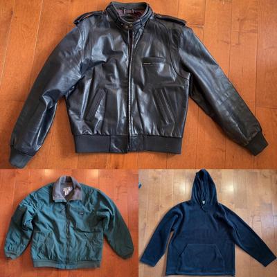Member’s Only, L.L. Bean, and Celo Clothing Company Jackets - Men’s Size L-XL (LR-DZ)