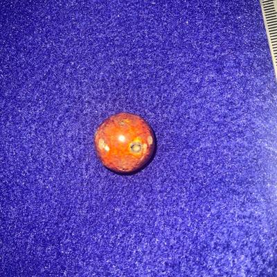 Antique Bennington Clay Marble Shooter German.