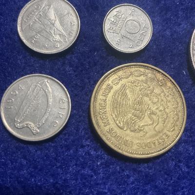 Five Foreign Coins