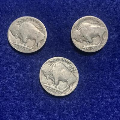 Three Buffalo ? Nickels