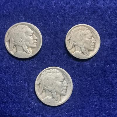 Three Buffalo ? Nickels