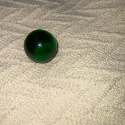 Vintage Green Large Marble