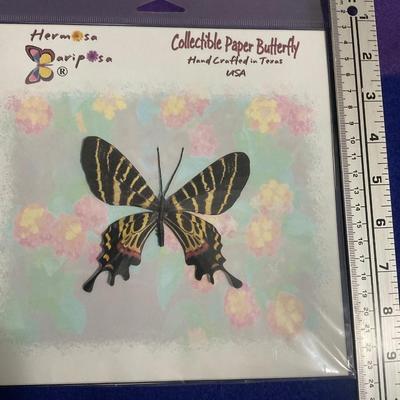 Vintage Hermosa Mariposa Paper Butterfly