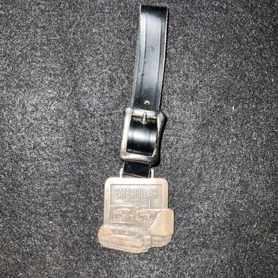 Vintage Caterpillar packet watch Fob