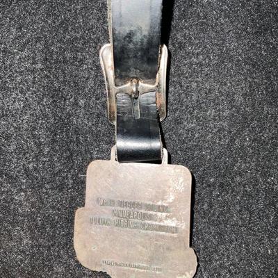 Vintage Caterpillar packet watch Fob