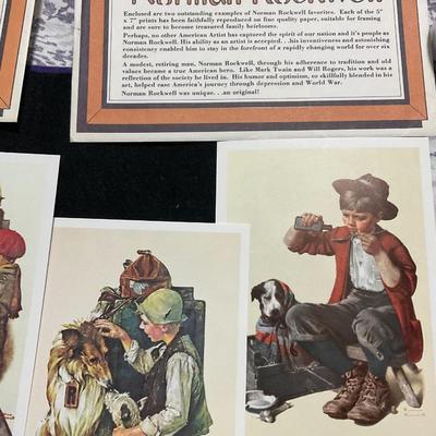 Norman Rockwell Lithographs