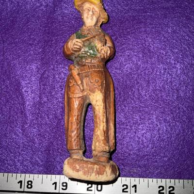 1940s Cowboy/Syroco Wood Statue