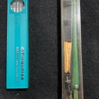 Vintage wrico no 5 and Turquoise Eagle Drawing Leads