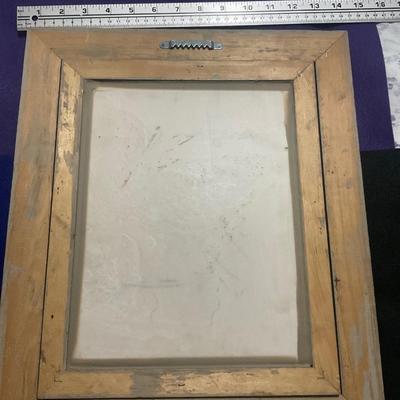 Vintage 1970’s Bugling Elk Etched In Marble.