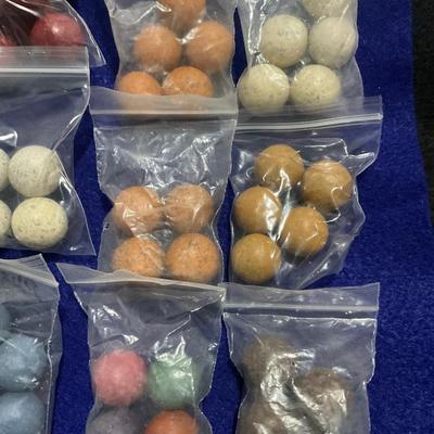 1800”s or earlier Bennington Clay Marbles