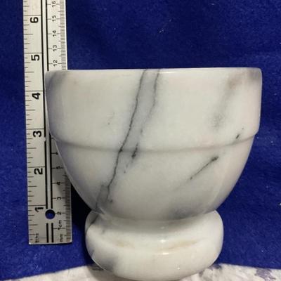 Vintage Marble Mortar and Pestle