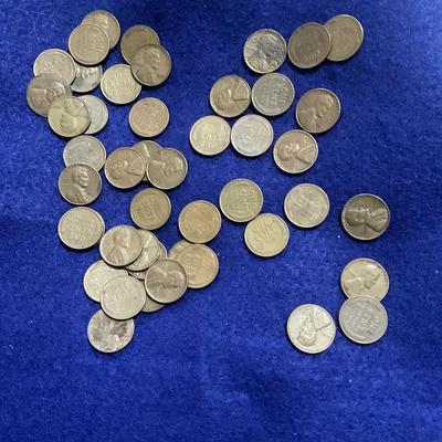 1940’s and1950’s Wheat pennies