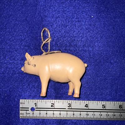 Pig Christmas Ornament