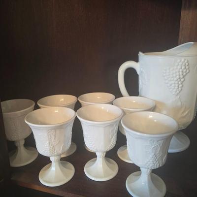 Milk glass