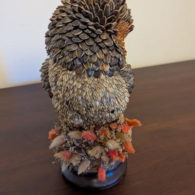 #217 Signed Fanning 1981 Sunflower Seed Owl
