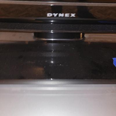 Magnavox dvd and vhs combo, dynex 42" TV and stand