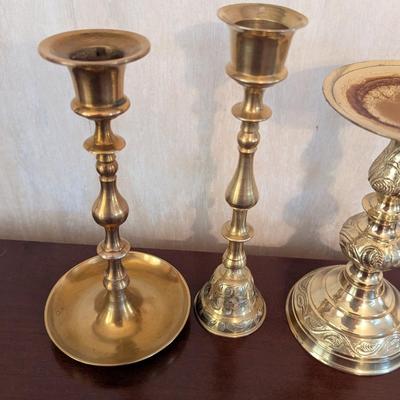 Made In India Brass Candle Holders