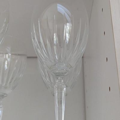 8 - Scott Zwiesel Ceremony Vertical Cut Water Goblets