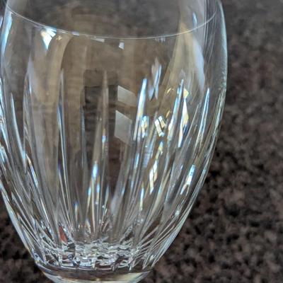 8 - Scott Zwiesel Ceremony Vertical Cut Water Goblets