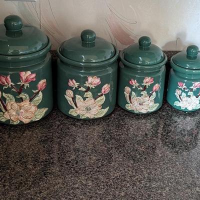Vintage Ceramic Canisters