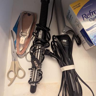 Master Bathroom Cleaning Supplies & Bathroom Accessories WAHL Homecut Clippers Curling Irons
