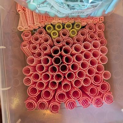 Assortment Of Curling Rollers