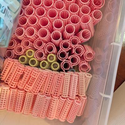 Assortment Of Curling Rollers