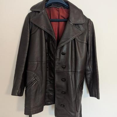 Vintage Leather Jacket Size Small/Medium