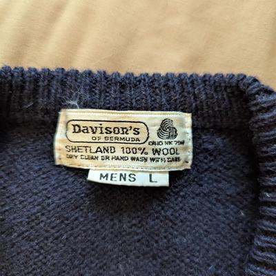 Vintage Sweaters Ulma Knit Davison's Of Bermuda Wool