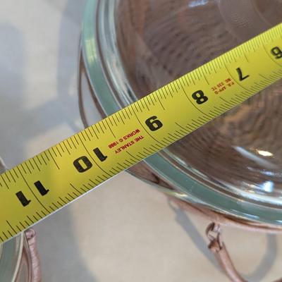 Vintage Glasbake Dishes With Lid & Baskets
