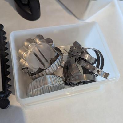 Assortment Of Kitchen Utensils