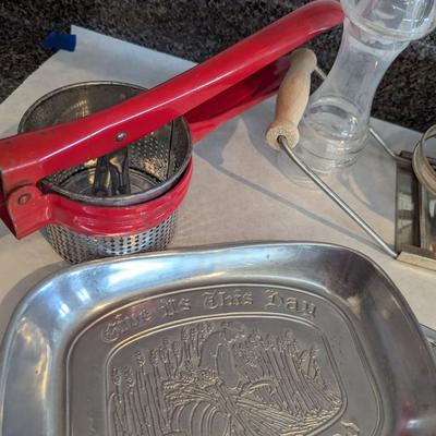 Assortment Of Kitchen Utensils