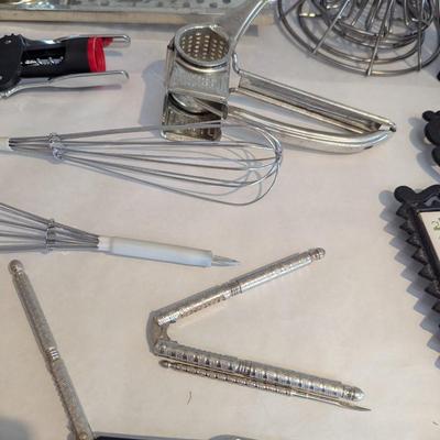 Assortment Of Kitchen Utensils