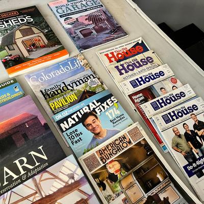 Lot 218 Barn books, sheds, garages, farm buildings and magazines