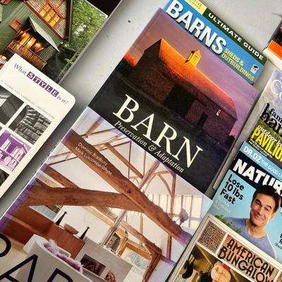 Lot 218 Barn books, sheds, garages, farm buildings and magazines